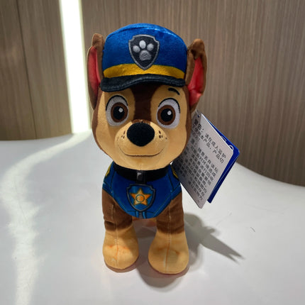 100% оригинална плюшена играчка Paw Patrol 18-20 см, изправена, Чейс, Скай, Маршал, Роки, Зума, Ръбъл, 6 вида, детски подарък за рожден ден