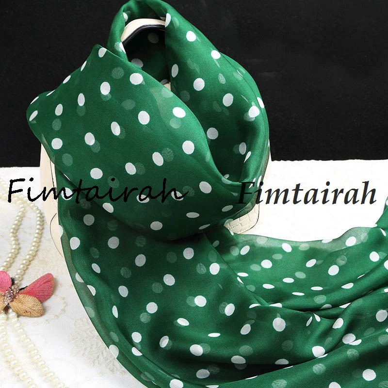 Fimtairah мек 100% копринен шал за жени с щампа Hangzhou 100% копринен шал дълъг шал пролет есен зима лято копринен шал