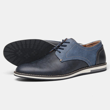 Fashion Casual Leather Men's Loafers Comfortable Brand Men Flats