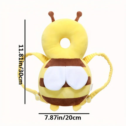 Бебешка възглавница Little Bee - Дишаща шапка против падане, подходяща за защита на главата на малки деца, коледен подарък