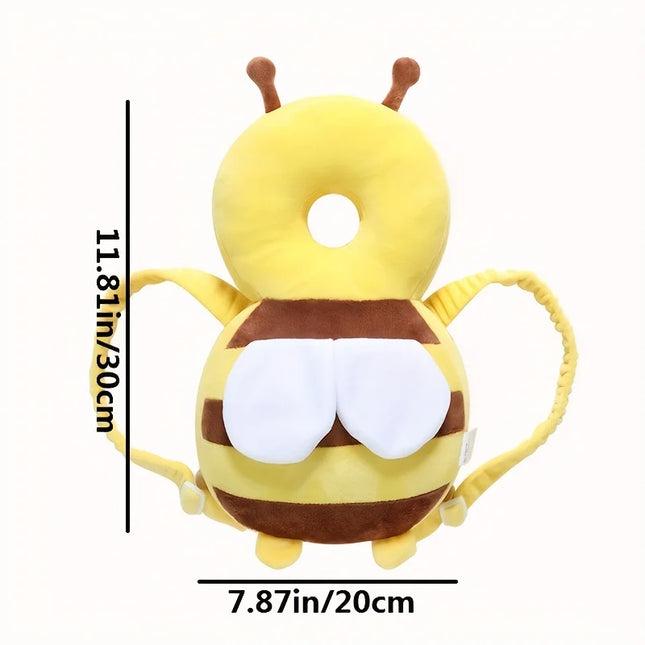 Бебешка възглавница Little Bee - Дишаща шапка против падане, подходяща за защита на главата на малки деца, коледен подарък