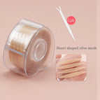 heart mesh olive