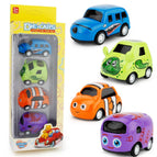 4PCS Car Toy-3 / One Size