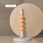 White orange  four-ball massage stick