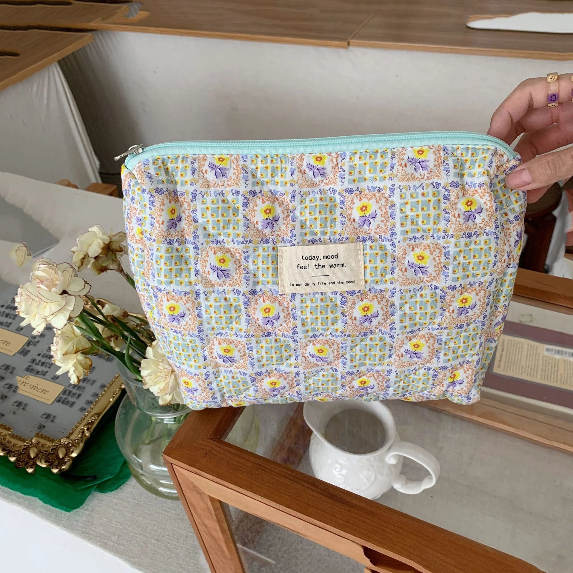 Бебешка чанта за пелени с карикатурен принт, чанта за пелени с цип, чанта за носене, чанта за пътуване, чанта за съхранение на пелени на открито, многофункционална чанта за съхранение