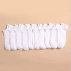 10 Pairs White / One Size