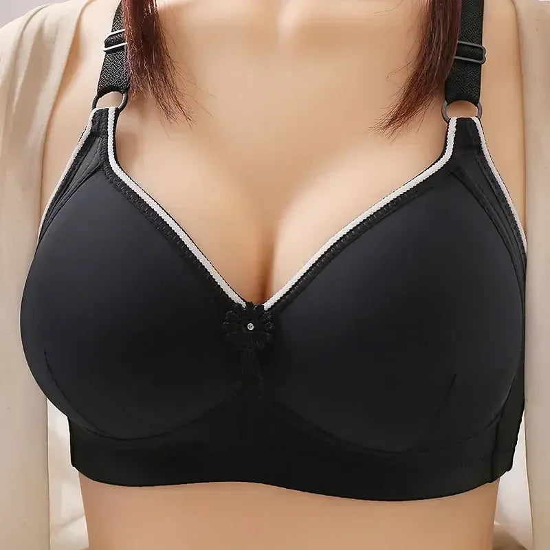 Голям размер Push Up сутиен секси сутиен за жени без каишка Bralette удобен безшевен сутиен с тънка чашка женско бельо