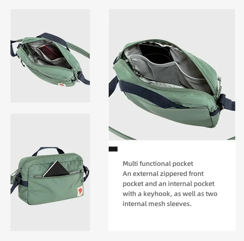 Модна чанта за свободно време, пътна чанта за открито, ръчна, през рамо, водоустойчива, Fjallraven, колоездачна спортна, фитнес, преносима, през рамо