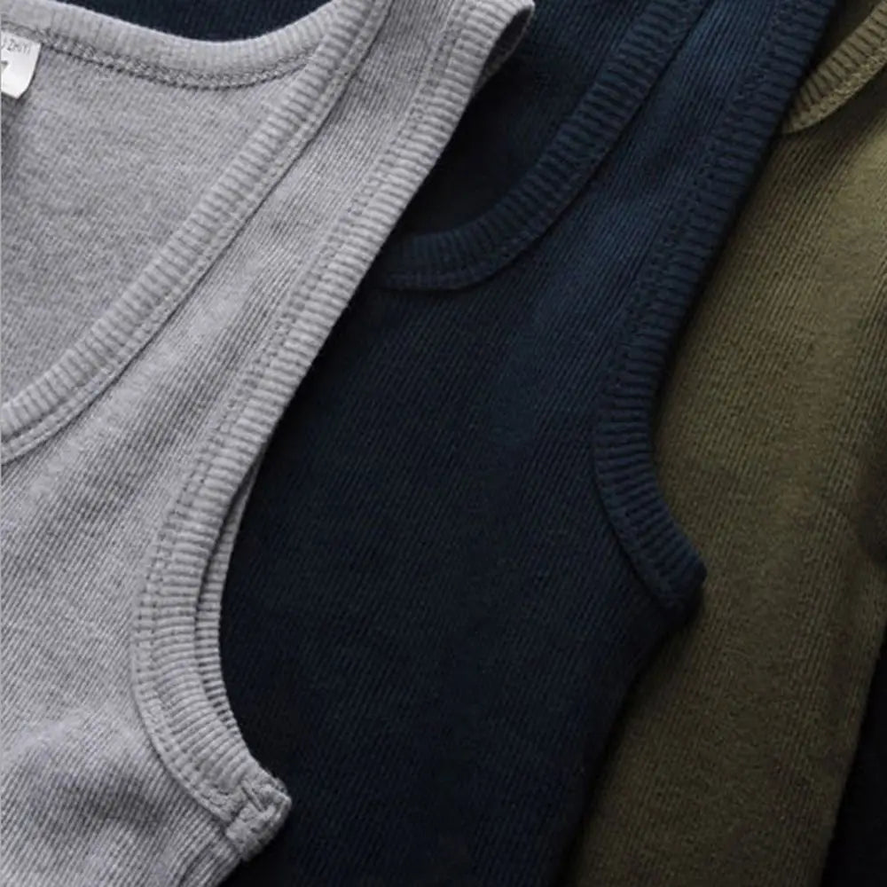 Гореща разпродажба на летни мъжки дрехи, дамски основен еластичен потник от чист памук, без ръкави, мъжка тениска, бодибилдинг, фитнес, тениска