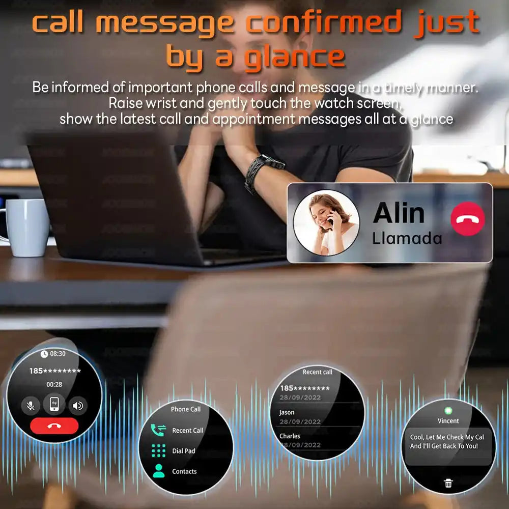 1100mAh военен смарт часовник за мъже на открито 1.7-инчов голям дисплей компас спортен часовник IP68 водоустойчив Bluetooth смарт часовник за обаждания