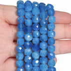 blue jade / 7-8mm about 45pcs