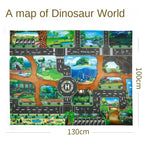 Dinosaur / Mat 100x130cm