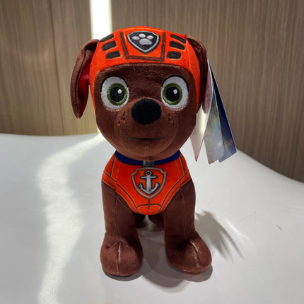 100% оригинална плюшена играчка Paw Patrol 18-20 см, изправена, Чейс, Скай, Маршал, Роки, Зума, Ръбъл, 6 вида, детски подарък за рожден ден