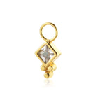 1PCS White Charm