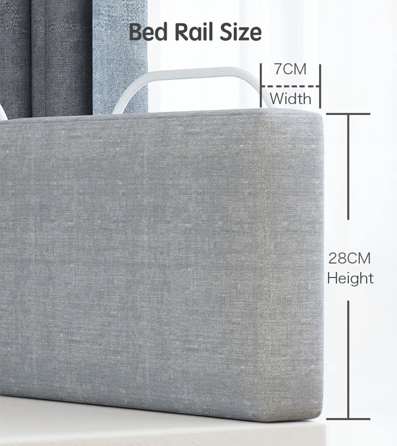 1 бр. 47 см детско легло, предпазна ограда за бебешко легло, парапет за детско легло, защита на детско легло, предпазител за детско легло